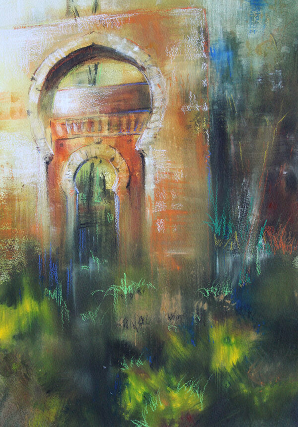 Puerta de BibRambla - Exterior de la Alhambra (30x41)