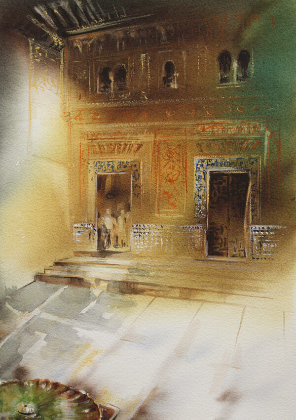 Puerta de Comares - Palacios Nazaríes (30x42)