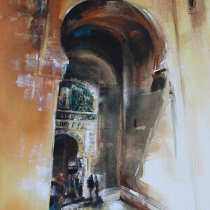 Puerta de la Justicia - Exterior de la Alhambra (32x45)