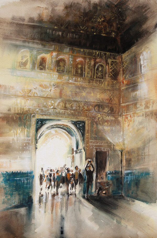 Salón de Embajadores - Palacios Nazaríes (38x56)