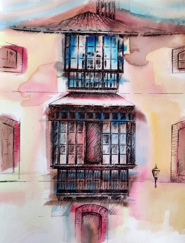 Fábrica del Pilar (29.5x40)
