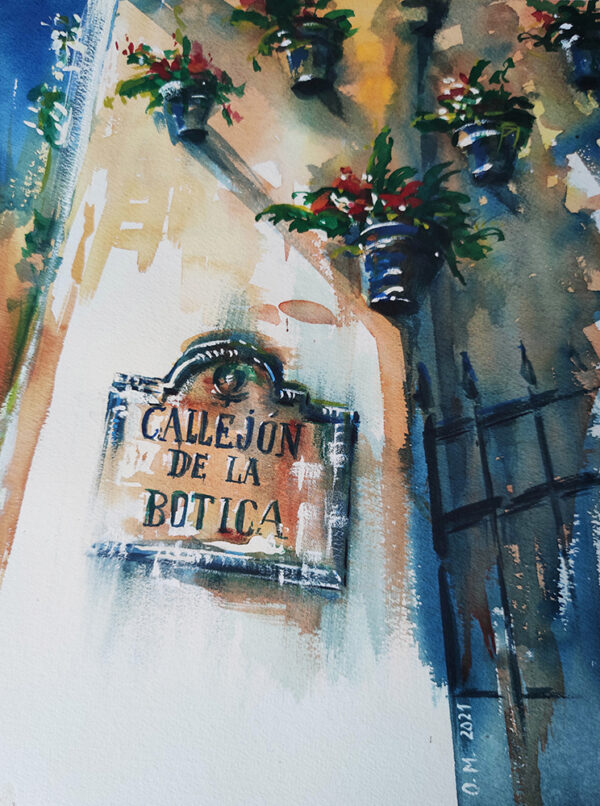 Callejón de la Botica (41x31)