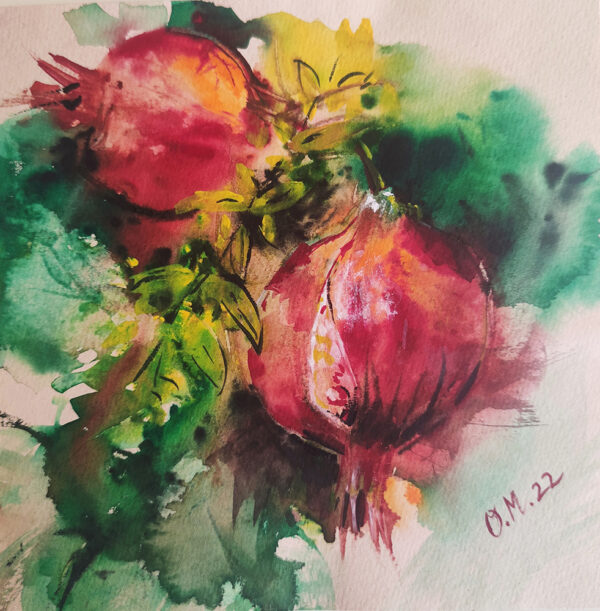 Dos Granadas (20x20)