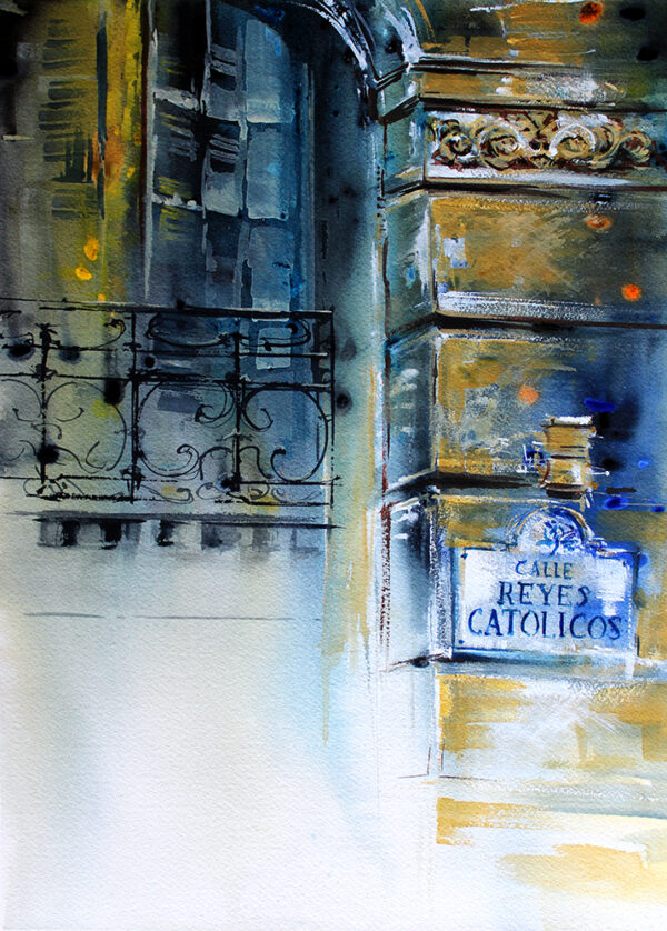 Calle Reyes Católicos (41x30)